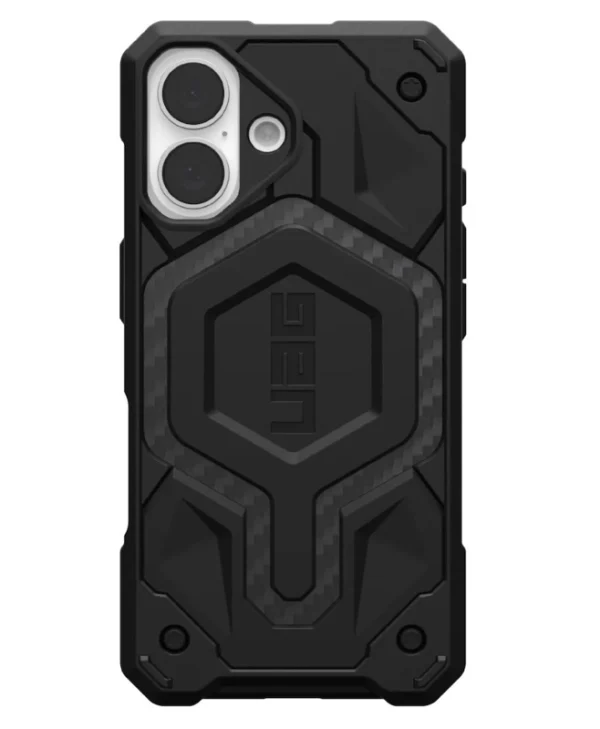 Uag Monarch Pro Case Compatible Iphone 16 Carbon Fiber