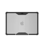 Uag Plyo Laptop Case Compatible Macbook Air 13 Inch 2022 2023 2024 Transparent Black - Image 2