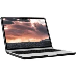 Uag Plyo Laptop Case Compatible Macbook Air 13 Inch 2022 2023 2024 Transparent Black - Image 11