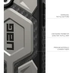 UAG Monarch Pro Back Cover Μεταλλικό 2mm Μαύρο (iPhone 16 Pro) - Image 8