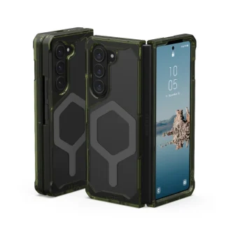 UAG Plyo Pro Back Cover Σιλικόνης / Πλαστικό 2mm Μαγνητικό Χακί (Samsung Galaxy Fold 5)