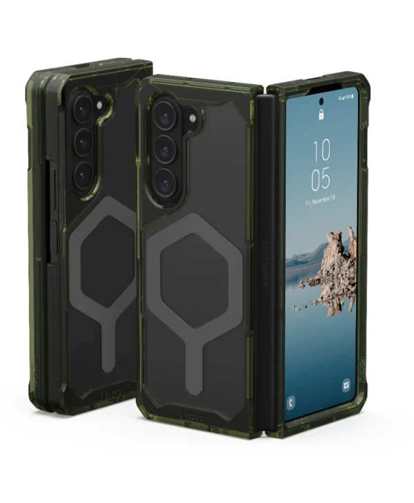 UAG Plyo Pro Back Cover Σιλικόνης / Πλαστικό 2mm Μαγνητικό Χακί (Samsung Galaxy Fold 5)