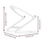 Twelve South Curve Flex Βάση Στήριξης για Laptop έως 17" Λευκό - Image 4