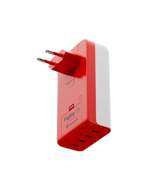 Twelve South Φορτιστής Χωρίς Καλώδιο GaN με 4 Θύρες USB-C 120W Power Delivery Λευκός (PlugBug)