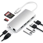 Satechi USB-C Docking Station με HDMI 4K PD Ethernet Ασημί (ST-TCMA2S) ST-TCMA2S - Image 12