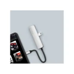 Satechi USB-C Docking Station με HDMI 4K PD Ασημί (ST-P4SS) - Image 2