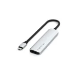 Satechi USB-C Docking Station με HDMI 4K PD Ασημί (ST-P4SS) - Image 6