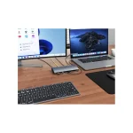Satechi USB-C Docking Station με 4K PD Ethernet και συνδεση 2 Οθονών Γκρι (ST-UCT4DM) - Image 8