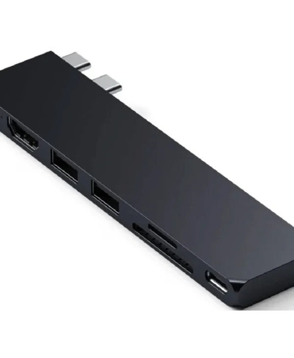 Satechi Docking Station με Διπλό USB-C HDMI 4K PD Μαύρο (ST-HUCPHSD) ST-HUCPHSD