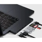 Satechi Docking Station με Διπλό USB-C HDMI 4K PD Μαύρο (ST-HUCPHSD) ST-HUCPHSD - Image 5
