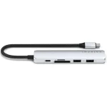 Satechi ST-P6SS USB-A / USB-C Docking Station με HDMI 4K PD Ασημί - Image 2