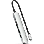 Satechi ST-P6SS USB-A / USB-C Docking Station με HDMI 4K PD Ασημί - Image 3