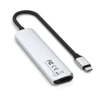 Satechi ST-P6SS USB-A / USB-C Docking Station με HDMI 4K PD Ασημί - Image 6