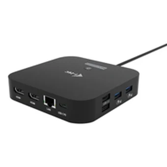 i-tec USB-C Docking Station με DisplayPort 4K PD Ethernet και σύνδεση 2 Οθονών Μαύρο (C31DUALHDMIDOCKPD) C31DUALHDMIDOCKPD