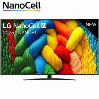 LG Smart Τηλεόραση 65" 4K UHD LED NanoCell AI NANO81 HDR (2025) 65NANO81A6A