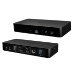 i-tec USB-C Docking Station με HDMI/DisplayPort 4K PD Ethernet Μαύρο (CAINTGDUAL4KDOCPD) CAINTGDUAL4KDOCPD
