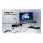 i-tec USB-C Docking Station με HDMI/DisplayPort 4K PD Ethernet Μαύρο (CAINTGDUAL4KDOCPD) CAINTGDUAL4KDOCPD - Image 7