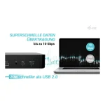 i-tec USB-C Docking Station με HDMI/DisplayPort 4K PD Ethernet Μαύρο (CAINTGDUAL4KDOCPD) CAINTGDUAL4KDOCPD - Image 8