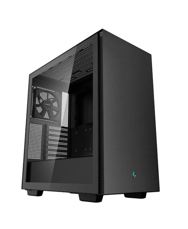 Deepcool CH510 Gaming Midi Tower Κουτί Υπολογιστή με Πλαϊνό Παράθυρο Μαύρο