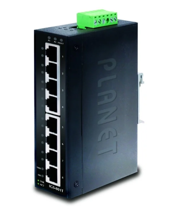 Planet IGS-801T Unmanaged L2 Switch με 8 Θύρες Gigabit (1Gbps) Ethernet IGS-801T