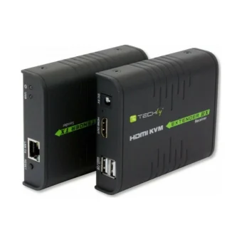 Techly Επέκταση HDMI και KVM