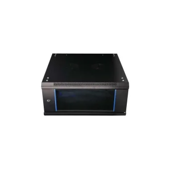 Extralink Επιτοίχια Καμπίνα Rack 4U 60x60cm Μαύρο EX.2893 EX.2893