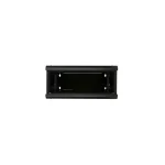 Extralink Επιτοίχια Καμπίνα Rack 4U 60x60cm Μαύρο EX.2893 EX.2893 - Image 2