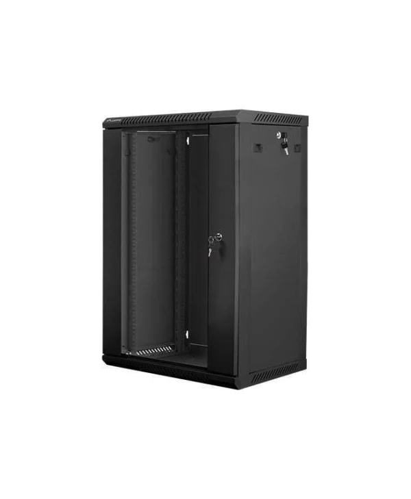 Lanberg Επιτοίχια Καμπίνα Rack 18U Γκρι WF01-6418-10B WF01-6418-10B
