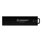 Kingston Ironkey D500s 16GB USB 3.2 Stick Μαύρο - Image 2
