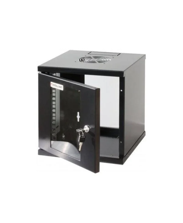 Intellinet Metal Cabinet Manhattan Wall Cabinet 6u 10" 300x300mm Black 711692 711692 711692