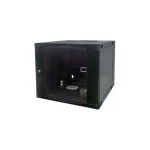 Επιτοίχια Καμπίνα Rack 6U Μαύρο