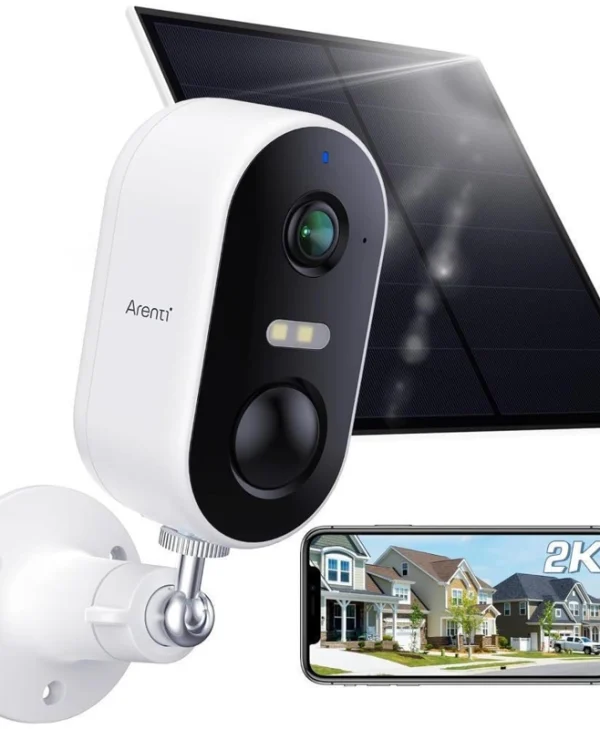 Arenti GO3G+SP2 IP Κάμερα Παρακολούθησης 4G Full HD+ 4MP Αδιάβροχη Μπαταρίας με Αμφίδρομη Επικοινωνία