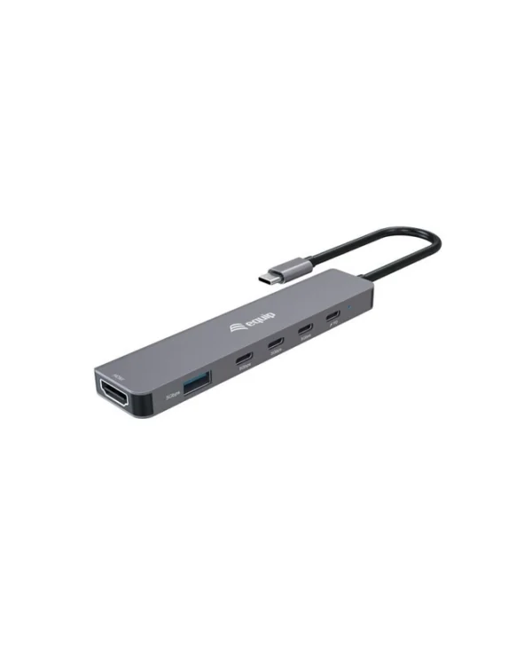 Equip USB-C Docking Station με HDMI 4K PD Γκρι (133500) 133500