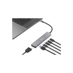 Equip USB-C Docking Station με HDMI 4K PD Γκρι (133500) 133500 - Image 2
