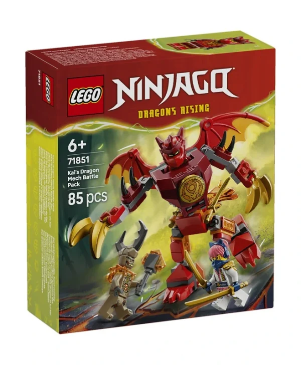 Lego Ninjago: Kai's Dragon Mech Battle Pack 71851