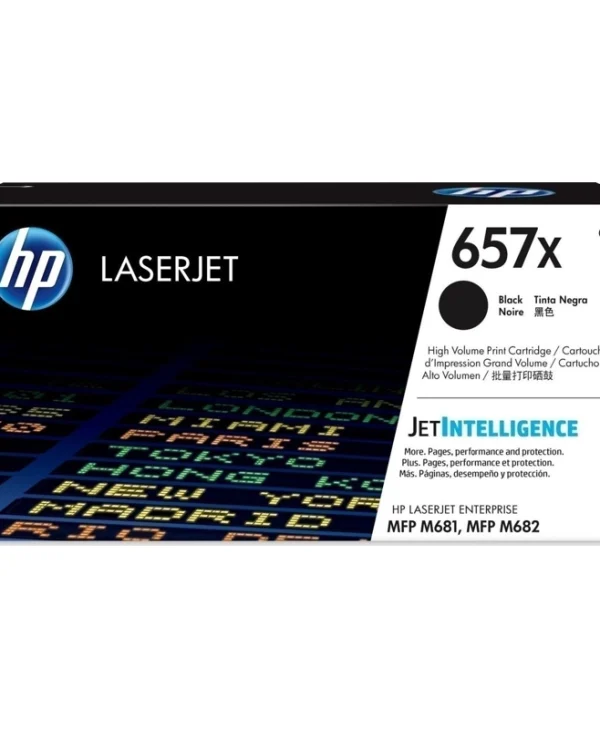HP 657X Γνήσιο Toner Laser Εκτυπωτή Μαύρο High Yield 28000 Σελίδων (CF470X) CF470X