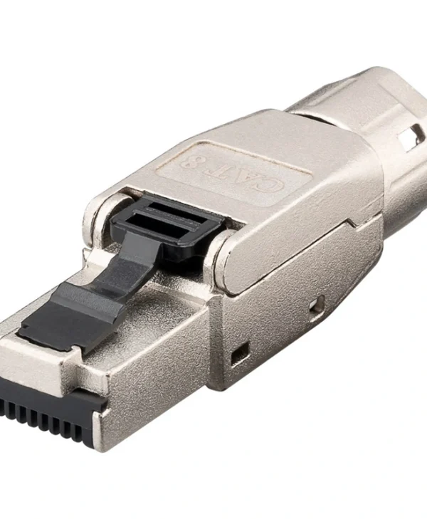 Goobay Βύσμα RJ-45 male STP tool-free Ασημί 61130 61130