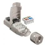Goobay Βύσμα RJ-45 male STP tool-free Ασημί 61130 61130 - Image 3