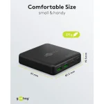 Goobay Βάση Φόρτισης GaN με 2 Θύρες USB-A και 2 Θύρες USB-C 65W Power Delivery σε Μαύρο χρώμα (65813) 65813 - Image 3