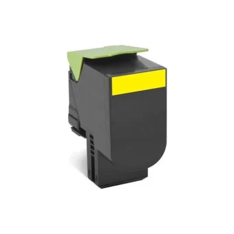 Lexmark 80C2XYE Γνήσιο Toner Laser Εκτυπωτή Κίτρινο High Yield 4000 Σελίδων 80C2XYE
