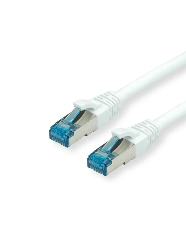 S/FTP Cat.6a Καλώδιο Δικτύου Ethernet 0.15m Λευκό 1τμχ