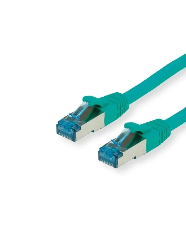 S/FTP Cat.6a Καλώδιο Δικτύου Ethernet 0.15m Πράσινο 1τμχ