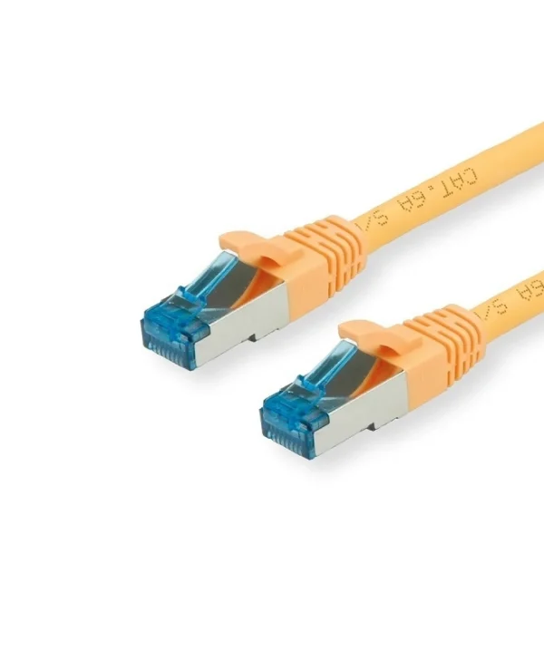 S/FTP Cat.6a Καλώδιο Δικτύου Ethernet 0.15m Κίτρινο 1τμχ