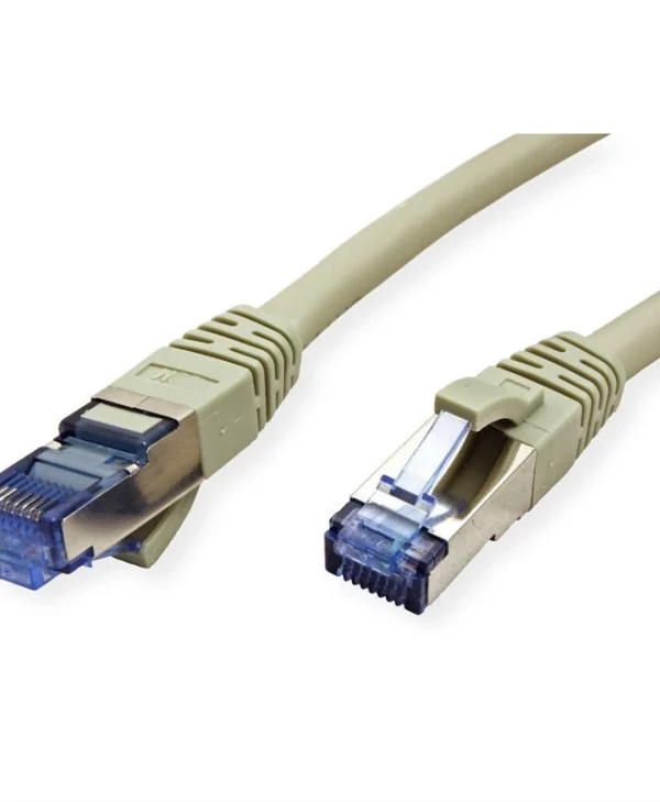 Value S/FTP Cat.6a Καλώδιο Δικτύου Ethernet 0.15m Γκρι 1τμχ