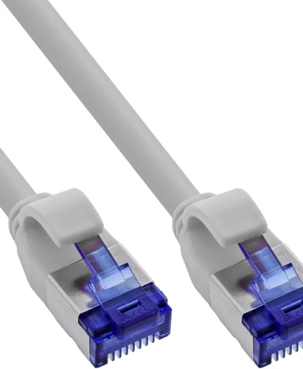 InLine S/FTP Cat.6a Καλώδιο Δικτύου Ethernet 10m Γκρι 1τμχ