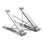 Unitek Βάση Στήριξης για Laptop Ασημί (D1137AGY01) D1137AGY01