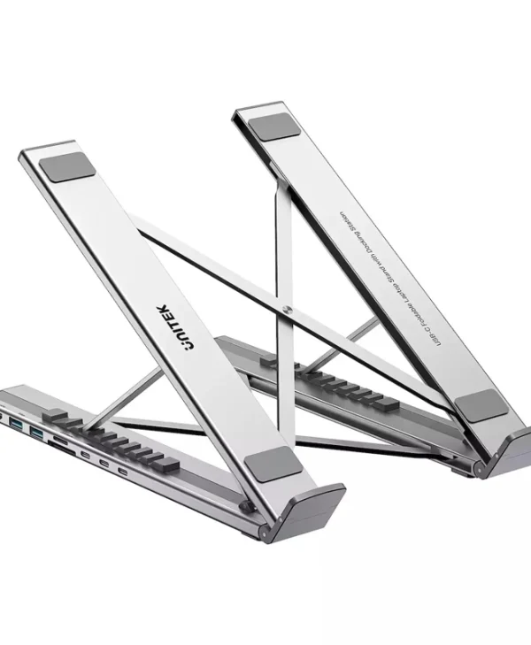 Unitek Βάση Στήριξης για Laptop Ασημί (D1137AGY01) D1137AGY01