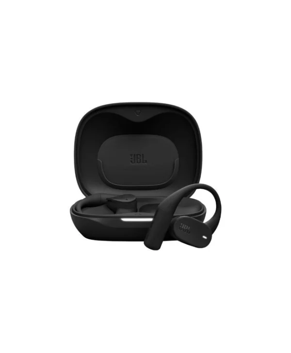 JBL Sense Lite Open Ear Bluetooth Handsfree Ακουστικά με Αντοχή στον Ιδρώτα και Θήκη Φόρτισης Μαύρα