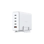 D-Link Βάση Φόρτισης GaN με Θύρα USB-A και 4 Θύρες USB-C 240W Power Delivery σε Λευκό χρώμα (DCF-241)