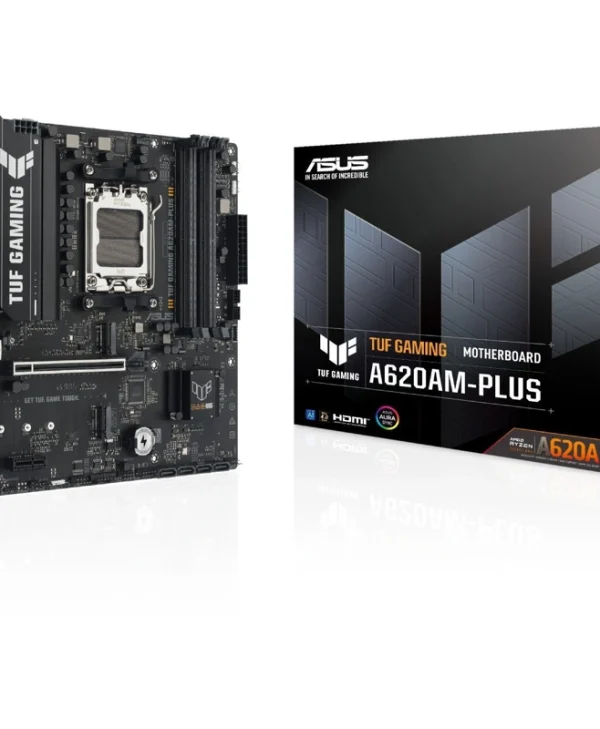 Asus TUF Gaming A620AM-PLUS Motherboard Micro ATX με AMD AM5 Socket 90MB1N30-M0EAY0 90MB1N30-M0EAY0